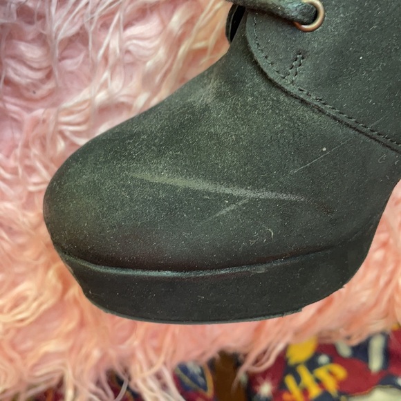 Mossimo Supply Co. Black Platform Ankle Booties - Picture 2 of 13